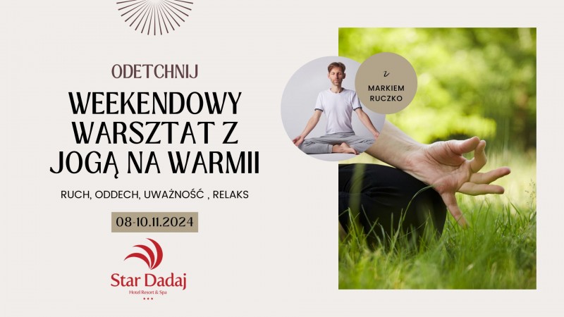 ODETCHNIJ - WEEKEND Z JOGĄ NA WARMII